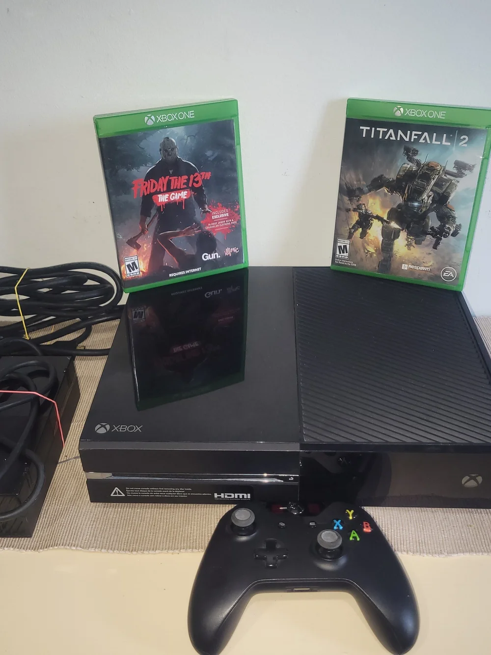 One Black Console with Wireless Controller - Black
